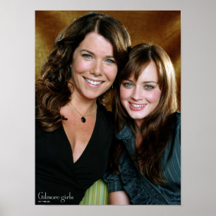Lorelai & Rory Nah-Up-Portrait Poster