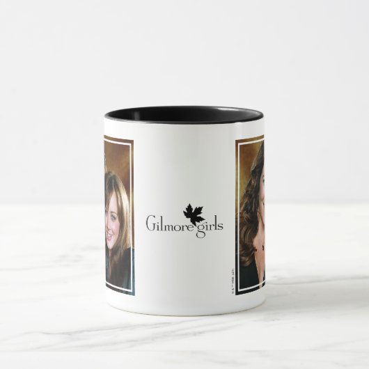 Lorelai & Rory Nah-Up-Portrait Tasse (Zentrum)