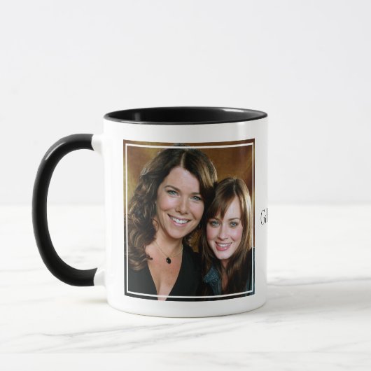 Lorelai & Rory Nah-Up-Portrait Tasse (Links)
