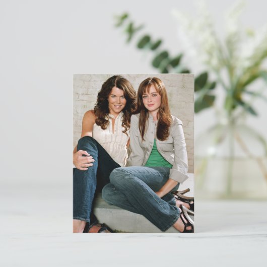 Lorelai & Rory Postkarte (Stehend Vorderseite)