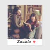 Lorelai und Rory Sitzen im Zimmer Aufkleber (Blatt)