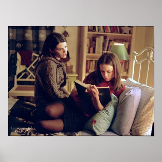 Lorelai und Rory Sitzen im Zimmer Poster (Vorne)