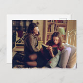 Lorelai und Rory Sitzen im Zimmer Postkarte (Vorne/Hinten)