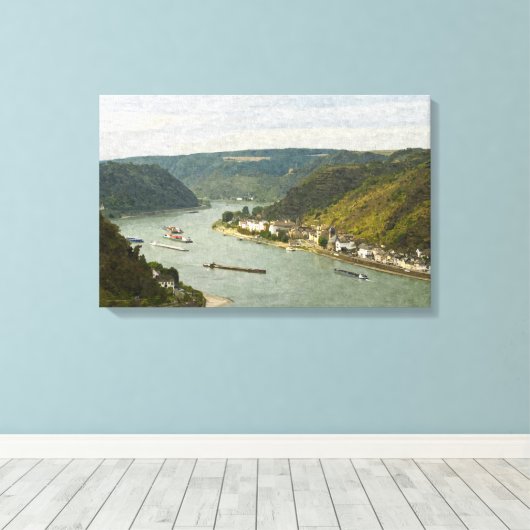 Lorelei Leinwanddruck (Insitu (Holzboden))