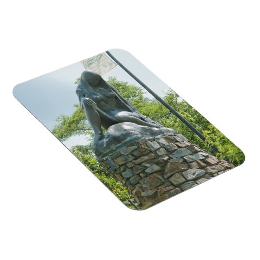 Lorelei-Statue Magnet (Rechte Seite)