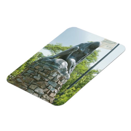 Lorelei-Statue Magnet (Linke Seite)