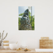 Lorelei-Statue Poster (Küche)