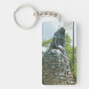 Lorelei-Statue Schlüsselanhänger