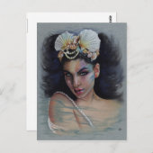 Loreley Mermaid Postcard Postkarte (Vorne/Hinten)