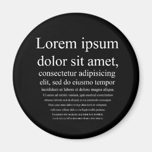 Lorem Ipsum Magnet