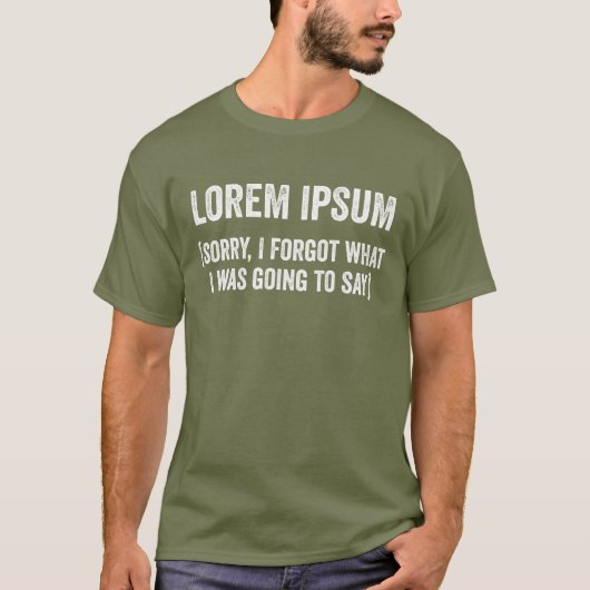 Lorem Ipsum T - Shirt (Vorderseite)