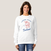 Loren Brae Scotland Coo Jumper Sweatshirt (Vorne ganz)