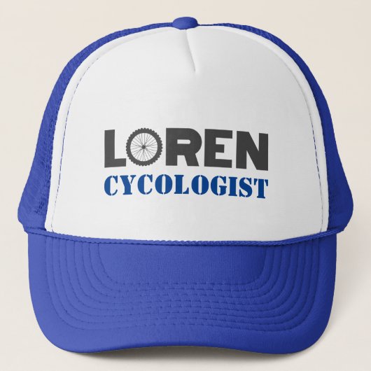 Loren Mountain Biker Trucker Hat Truckerkappe (Vorderseite)
