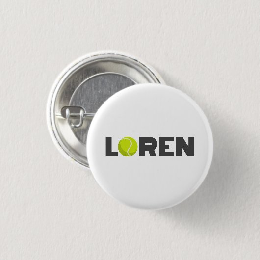 Loren Tennis Button (Vorne & Hinten)
