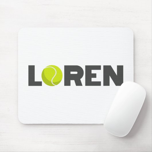 Loren Tennis Mousepad (Mit Mouse)