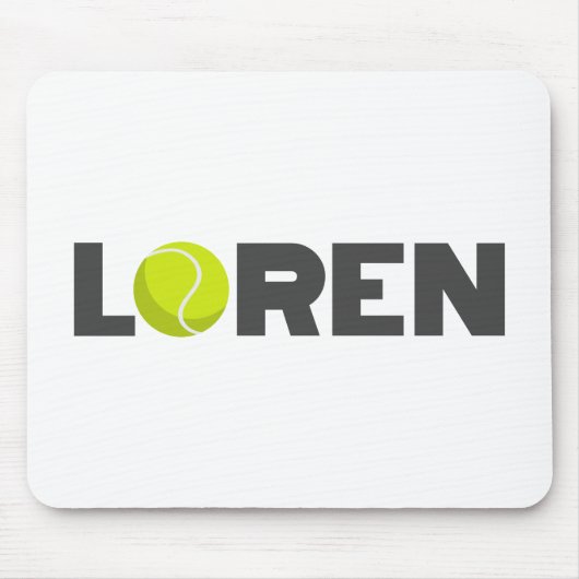 Loren Tennis Mousepad (Vorne)
