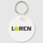 Loren Tennis Schlüsselanhänger (Vorderseite)