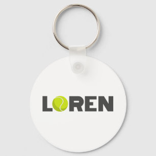 Loren Tennis Schlüsselanhänger