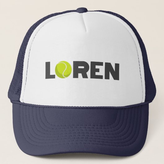 Loren Tennis Trucker Hat Truckerkappe (Vorderseite)