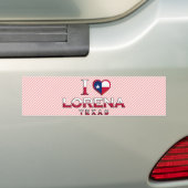 Lorena, Texas Autoaufkleber (Auf Auto)