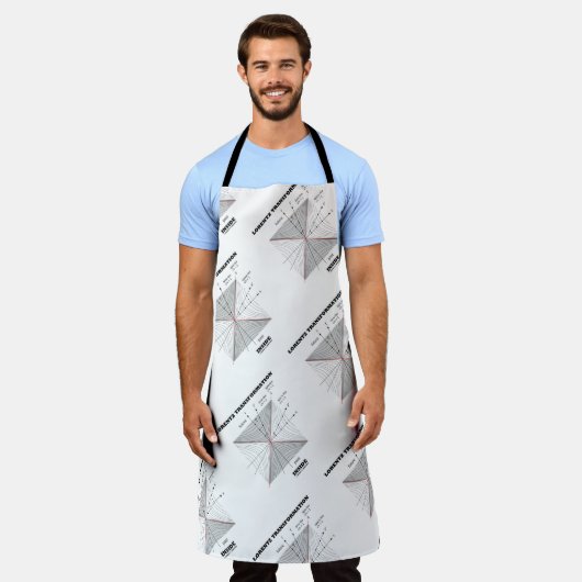 Lorentz Transformation in Physik Schürze (Getragen)