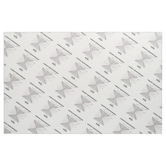 Lorentz Umwandlung innerhalb der Physik Stoff (Fat Quarter (45,7 x 55,9 cm))