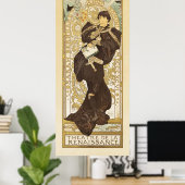 Lorenzaccio von Alphonse Mucha Poster (Heimbüro)