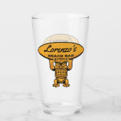 Lorenzo Beach Bar Glass Glas (Rückseite)