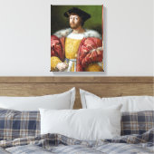 Lorenzo de Medici - Raphael - c1518 Leinwanddruck (Insitu (Schlafzimmer))