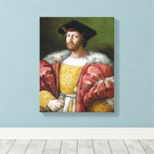 Lorenzo de Medici - Raphael - c1518 Leinwanddruck (Insitu (Holzboden))