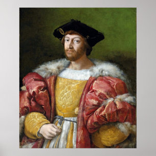 Lorenzo de Medici - Raphael - c1518 Poster