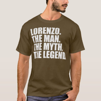 Lorenzo Lorenzo Name Lorenzo Vorname T-Shirt