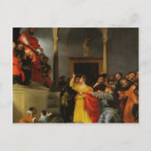 Lorenzo Lotto - St. Lucia vor den Richtern Postkarte (Vorderseite)
