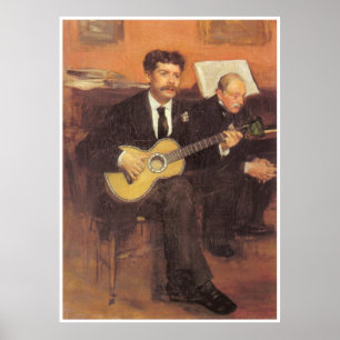 Lorenzo Pagans & Auguste de Gas, Edgar Degas Poster