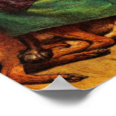 Lorenzo und Isabella von John Everett Millais Poster (Ecke)