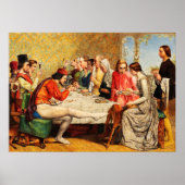 Lorenzo und Isabella von John Everett Millais Poster (Vorne)