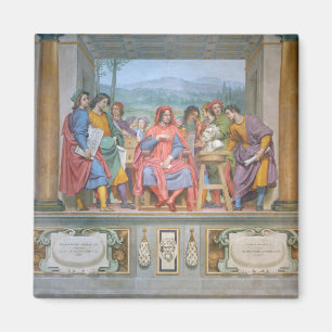 Lorenzo unter den Künstlern Magnet