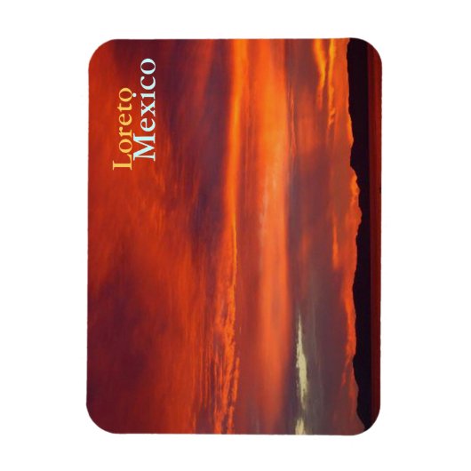 Loreto Sunrise Magnet (Vertikal)