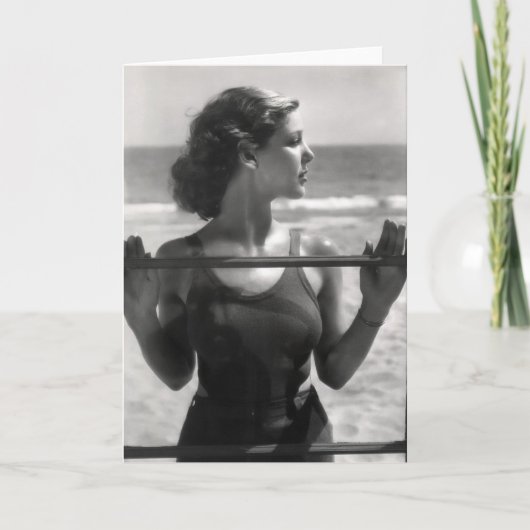 Loretta Young Greeting Card Karte (Vorderseite)