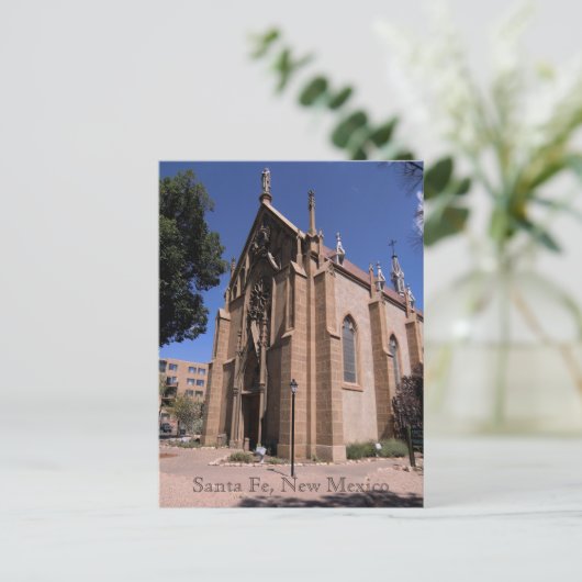 Loretto Kapelle, Santa Fe, NM Postcard Postkarte (Stehend Vorderseite)