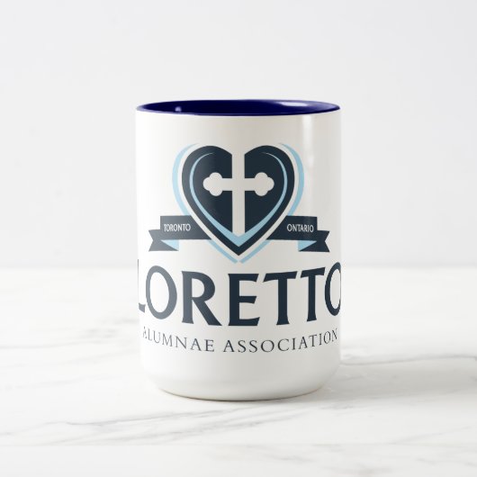 Loretto Student-Tasse Zweifarbige Tasse (Mittel)