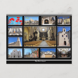 Lorgues, Provençal Village, 83510 Var France Feiertagspostkarte