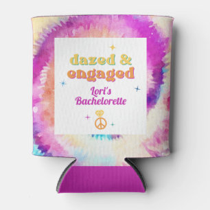 LORI Gefärbte Krawatte Dazed Verlobt 70er Retro B Dosenkühler