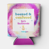 LORI Gefärbte Krawatte Dazed Verlobt 70er Retro Ba Dosenkühler (Vorderseite)