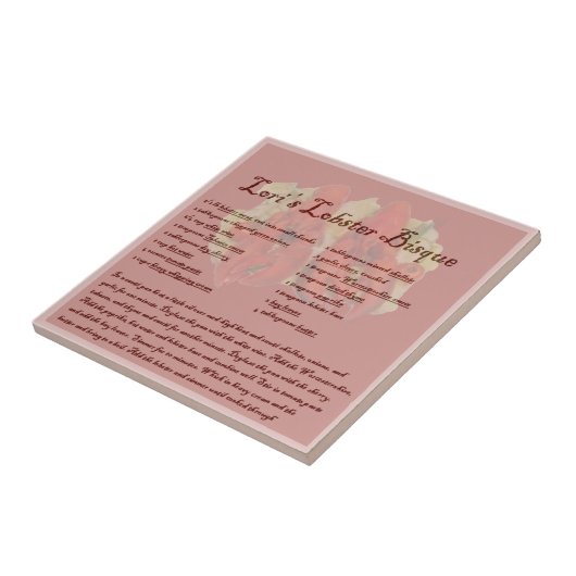 Lori Hummer Bisque Fliese (Seite)