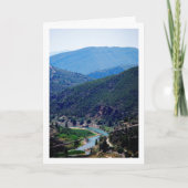 Loriguilla Reservoir Landscape, Domeño Viejo Karte (Vorderseite)