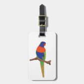 Lorikeet Gepäckanhänger (Vorderseite vertikal)