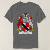 Loring Coat of Arms Familienwappen T-Shirt (Design vorne)