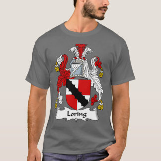 Loring Coat of Arms Familienwappen T-Shirt