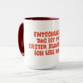 Loriot  - Pappa Ante Portas - Ruhestand  Tasse (Vorderseite Links)